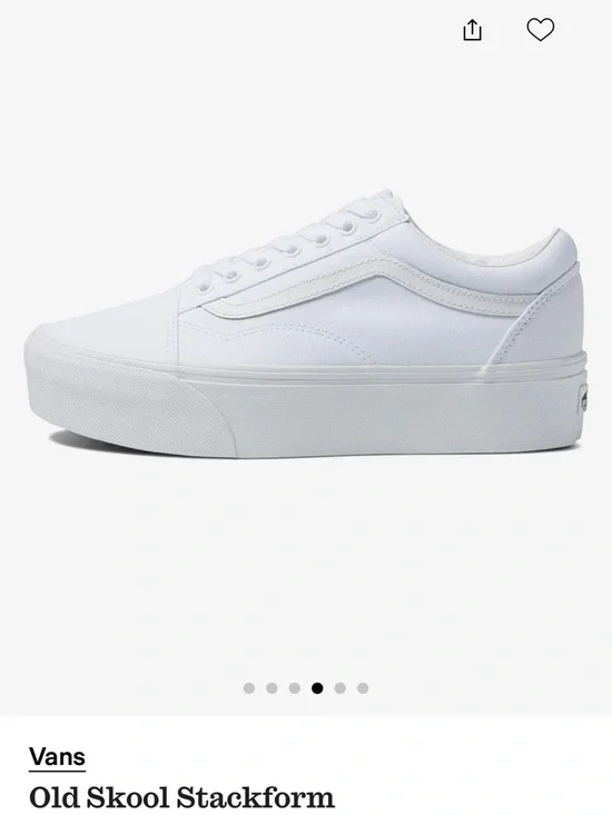 Women’s old skool platform vans - Picture 2 of 7